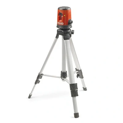 Imagen de RIDGID 38758 Juego de láser línea cruzada autonivelante Micro CL 100, Nivel horizontal y vertical con rango interior 30 metros