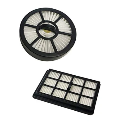 Imagen de ECODE® Set de 2 filtros HEPA Recambios para Aspirador Absolut Multi Cyclone ECO 370 Filtro Circular + Rectangular