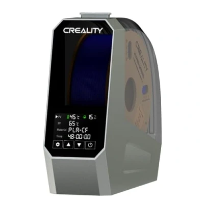 Imagen de Creality Space PI Secador de filamento para impresora 3D, con ventilador integrado, pantalla táctil 3,7&quot;, calefacción PTC a 360 C, soporte almacenamiento filamentos