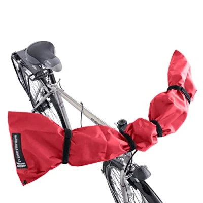 Imagen de Carcasa para E Bike manillar, Bicicleta Manillar de NC 17 Connect/Handlebar Cover 2.0, Cubierta protectora transporte bicicleta,impermeable/One Size/nailon, unisex, rojo, talla única