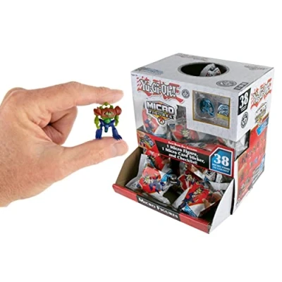Imagen de Super Impulse 5510 Yu Gi Oh Figuras altamente detalladas de 1.25 pulgadas. Bolsa ciega con tarjeta adhesiva exclusiva micro anime. 16 para coleccionar. Los estilos pueden variar según el