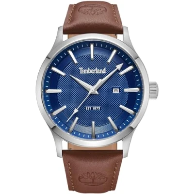 Imagen de Timberland Reloj Analógico para Hombres de Cuarzo con Correa en Cuero TDWGB0041001