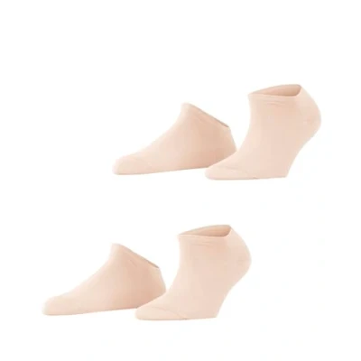 Imagen de ESPRIT Uni 2 Pack W SN algodón corte unicolor pares, Calcetines cortos Mujer, Rosa (Orchid 8985), 39 42