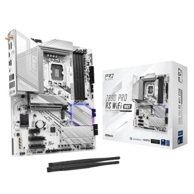 Imagen de ASRock Z890 Pro RS WiFi White 1851 ATX DDR5 retail