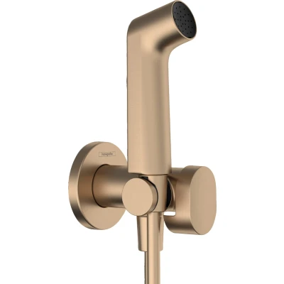 Imagen de hansgrohe 29232140 Ducha de Mano bidette, Bronce Cepillado, rund