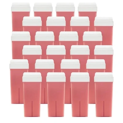 Imagen de Cera Depilatoria Roll On Color Rosa Packs de Profesional (24 unidades)