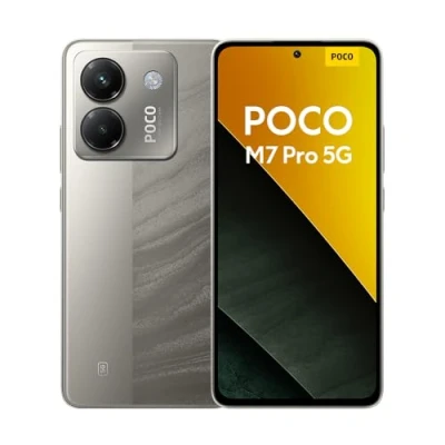 Imagen de Xiaomi POCO M7 Pro 5G Smartphone de 8+256GB, Cámara 50 MP Sony con OIS, Pantalla AMOLED 6,67&quot; 120 Hz, Carga Turbo 45W, Cargador no Incluido, Plata (Versión ES)