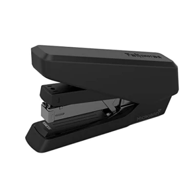 Imagen de Fellowes Grapadora LX870 EasyPress, sin atascos, capacidad para 40 hojas, de carga completa, con protección antibacteriana, compatible grapas 24/6mm y 26/6mm, color negro