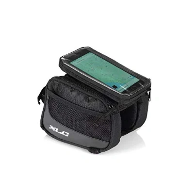 Imagen de Xlc Unisex Top Tube Pannier Bag BA S97 Bolsa portaequipajes, Negro, Talla Única
