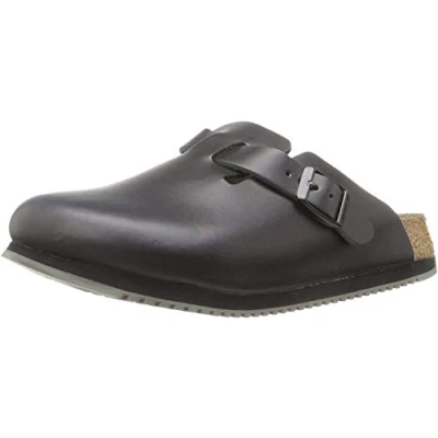 Imagen de Birkenstock Professional Boston, Zuecos Unisex Adulto, Schwarz, 42 EU