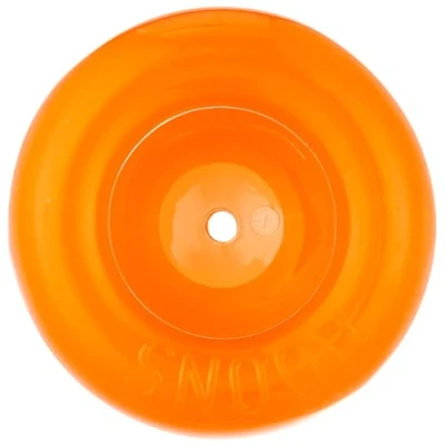 Imagen de Planet Dog Orbee Tuff Snoop Dispensador de recompensas con Forma Bola Rompecabezas Interactivo para Perros Naranja Grande