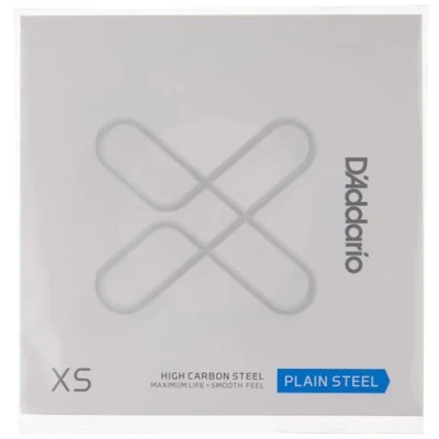 Imagen de D&#039;Addario. Cuerdas para guitarra XS Plain Steel Cuerda de suelta XSPL0115 Máxima vida útil con tacto suave y tono excepcional .0115