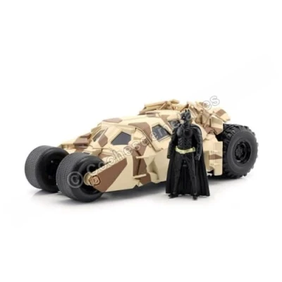 Imagen de Jada Toys Batmobile Trumble Camo Batman Coche Miniatura de Colección, 98543CAM, Arena 1/24ª