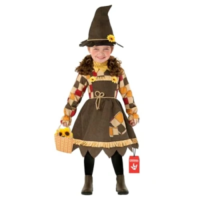 Imagen de Morph Disfraz Espantapajaros Niña, Espantapájaros Bebe, Halloween, Carnaval NiñaTalla T2