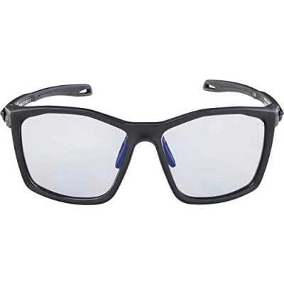 Imagen de ALPINA Granby S Mm Gafas deportivas unisex para adultos, Twist Five VLM+, color negro mate, talla única
