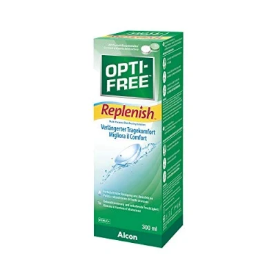 Imagen de Opti Free Cleaners Replenish para las lentes de contacto blandas, sola botella 300ml