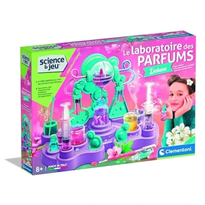 Imagen de Clementoni Juego de kit creativo con diferentes flores para crear, incluidas herramientas + perfumes, juegos educativos niños, fabricado en Italia, a partir 7 años, 52858, Multicolroe