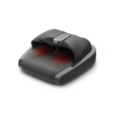 Imagen de medisana FM 900 Masajeador de pies Premium con función calor, 2 velocidades, masaje compresión 2en1 y acupresión para las plantas los desconexión automática