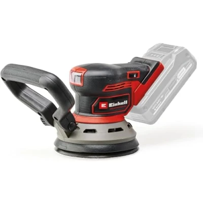 Imagen de Einhell Professional Lijadora excéntrica con batería TP RS 18/32 Li BL Solo Power X Change (18 V, sin escobillas, circuito oscilante 3,2 mm, disco abrasivo 125 incl. papel de lija, batería)