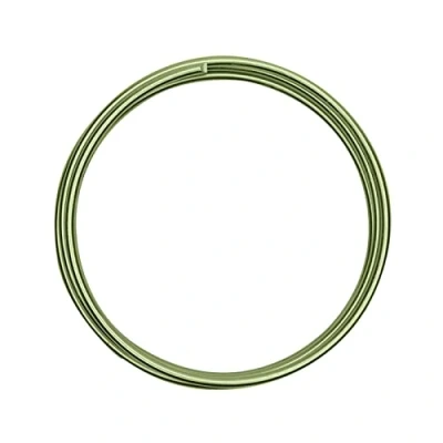 Imagen de Vaessen Creative Redondo Alambre de Aluminio, Verde (Manzana), 200 x 0.4 cm, 2