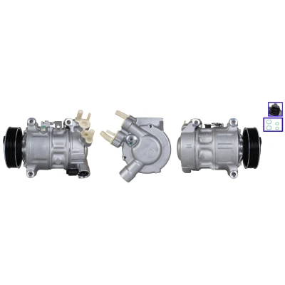 Imagen de LUCAS ACP01274 Compresor de Aire Acondicionado PAG 46 YF R134a, R1234yf con juntas PEUGEOT: 3008 II SUV, Rifter MPV, 5008