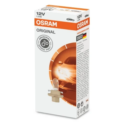 Imagen de Bombilla incandescente, panel de instrumentos OSRAM 2452MFX6