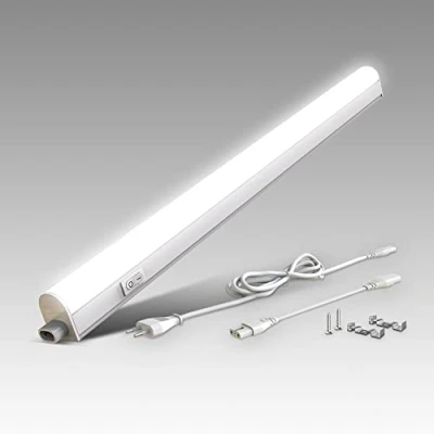 Imagen de B.K.Licht Regleta LED bajo armarios y cabinetes, de luz blanca neutra, iluminación mueble con interruptor luz, 8W, 4000K, 700lm, color blanco