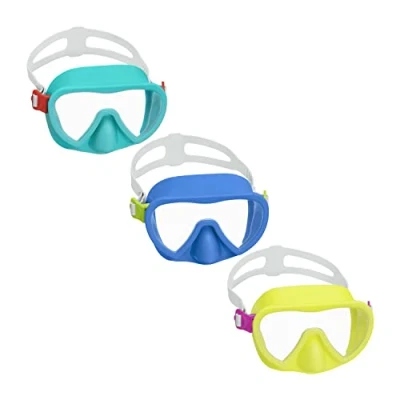 Imagen de BESTWAY Máscara de Buceo Adulto Crusader Essential 13x10x7 Multicolor