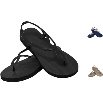 Imagen de Cressi Marbella Chanclas para Mujer, Oro, 39/40