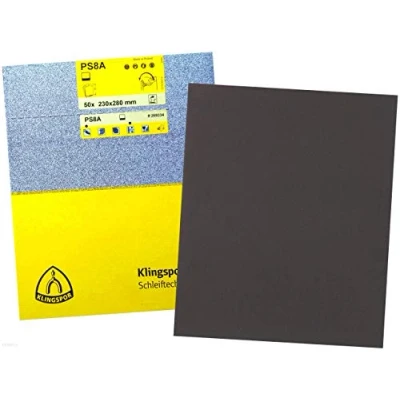 Imagen de Klingspor 269279 Pliegos con Soporte de Papel, PS 8 A, 240 Grano, 230 mm x 280