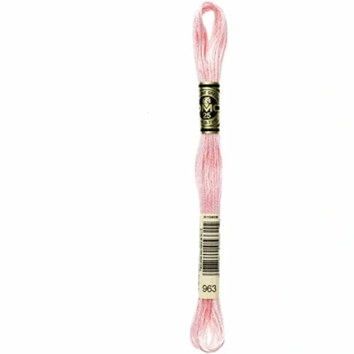 Imagen de DMC Hilo Mouliné®100% algodón Apto para todas las técnicas y todos los soportes, ideal punto de cruz Ovillos 8 m 6 hebras, disponible en 500 colores