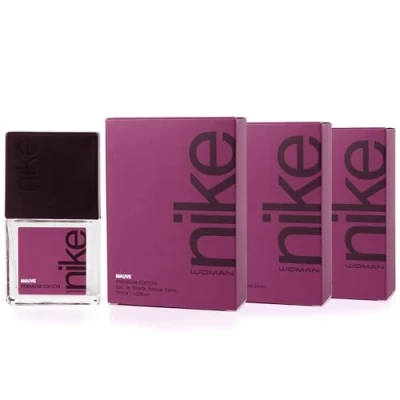 Imagen de NIKE Mauve, Colonia Mujer, Pack de 3 x 30 ml, Formato Viaje en Spray, Perfume Eau Toilette Natural y Femenina, Aroma Floral Gourmand Afrutado, Fragancia Fresca, Suave Larga Duración