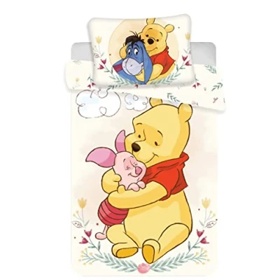 Imagen de Disney Juego de cama Winnie Pooh, 2 piezas Tamaño: 100 x 135 cm, 40 60 % algodón