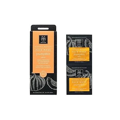 Imagen de Apivita Detox face mask with Pumpkin 2x8ml