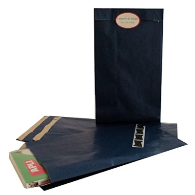 Imagen de APLI 101654 Sobre Kraft 18 x 32 6 cm color azul 250 u.