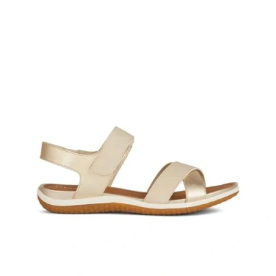 Imagen de Geox D Sandal Vega B, Sandalias Deportivas Mujer, Color Pardo, 36 EU