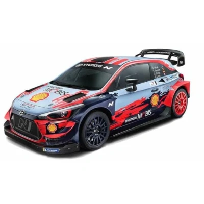 Imagen de Ninco NincoRacers Hyundai i20 WRC Coche de Radio Control con Batería Li Ion 500 mAh y Cargador incluidos Escala 1/10 A Partir 6 años (NH93163)