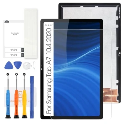 Imagen de Pantalla LCD para Samsung Galaxy Tab A7 T500 T505 LCD, Display SM Táctil Digitalizador Asamblea con Kit de reparación (Negro)
