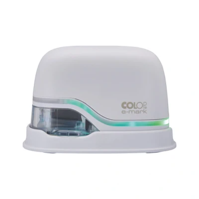 Imagen de COLOP e mark 600 dpi Blanco Portátil Móvil Mano Impresora (600 mAh Li Ion Battery, USB/Wi Fi) para Multicolor Impresión 1 Pedazo