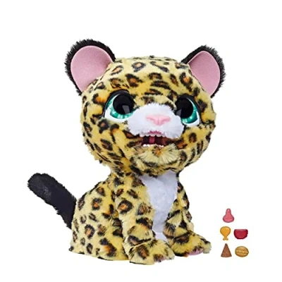 Imagen de FurReal Friends Lil&#039; Wilds Lolly The Leopard Juguete animatrónico de Peluche electrónico, más 40 Sonidos y reacciones; a Partir 4 años, Multicolor (F4394)