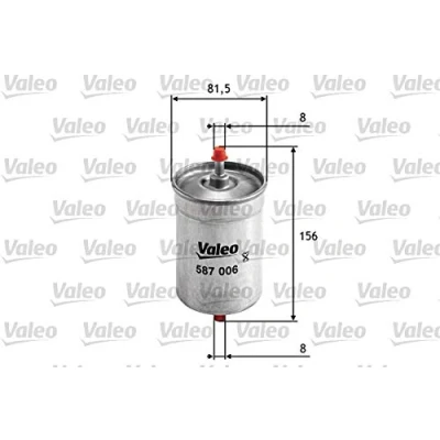 Imagen de VALEO 587006 Filtro Combustible de tubería 9 AUDI: A6 C6 Berlina, A4 B5 Avant, VOLKSWAGEN: Passat GP Berlina