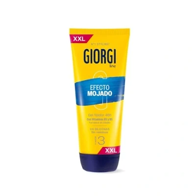 Imagen de Giorgi Line Gomina Efecto Mojado, 0% Siliconas, Fijación 48h,Acabado Brillante, Sin Residuos, 3 240ml XXL