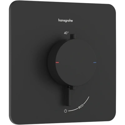 Imagen de hansgrohe 33712670 Termostato, Negro Mate, 1 Verbraucher