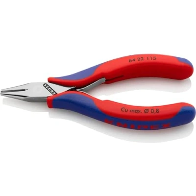Imagen de Knipex Alicate de corte frontal para electrónica con fundas multicomponentes 115 mm 64 22