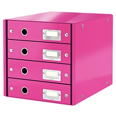 Imagen de LEITZ 60490023 Buc de 4 cajones (290x283x360 mm) color fucsia