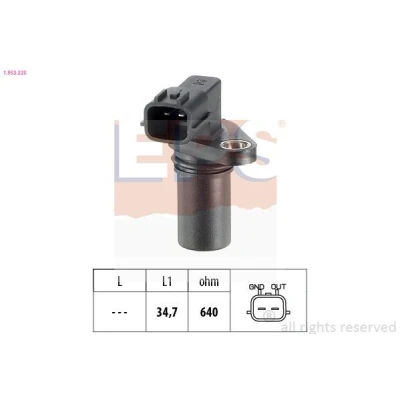 Imagen de EPS 1.953.225 Sensor de Cigueñal Made in Italy OE Equivalent FIAT: Stilo Hatchback, Coupe, Punto II LANCIA: Lybra Berlina, DELTA 2
