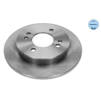 Imagen de MEYLE 37 15 523 0014 Disco de freno Eje trasero 234 10 4 100 macizo ORIGINAL Quality KIA: Picanto I, II, III, HYUNDAI: i10 I