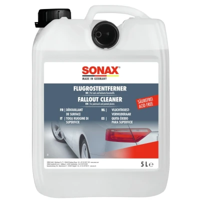 Imagen de SONAX Eliminador de polvo óxido sin ácido (5 Litros) contra el industrial todas las superficies pintadas o plástico pintado N. 05135050