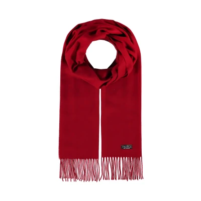 Imagen de Fraas Cashmink MADE IN Germany Bufanda, Hombre, Talla: One Size, True red