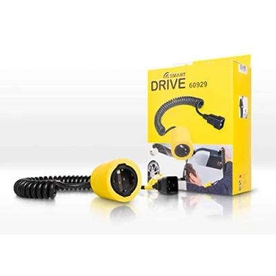 Imagen de Schellenberg 60929 Cable Espiral alargador, 2,8 m, Antracita, Zubehör Smart Drive L,XL
